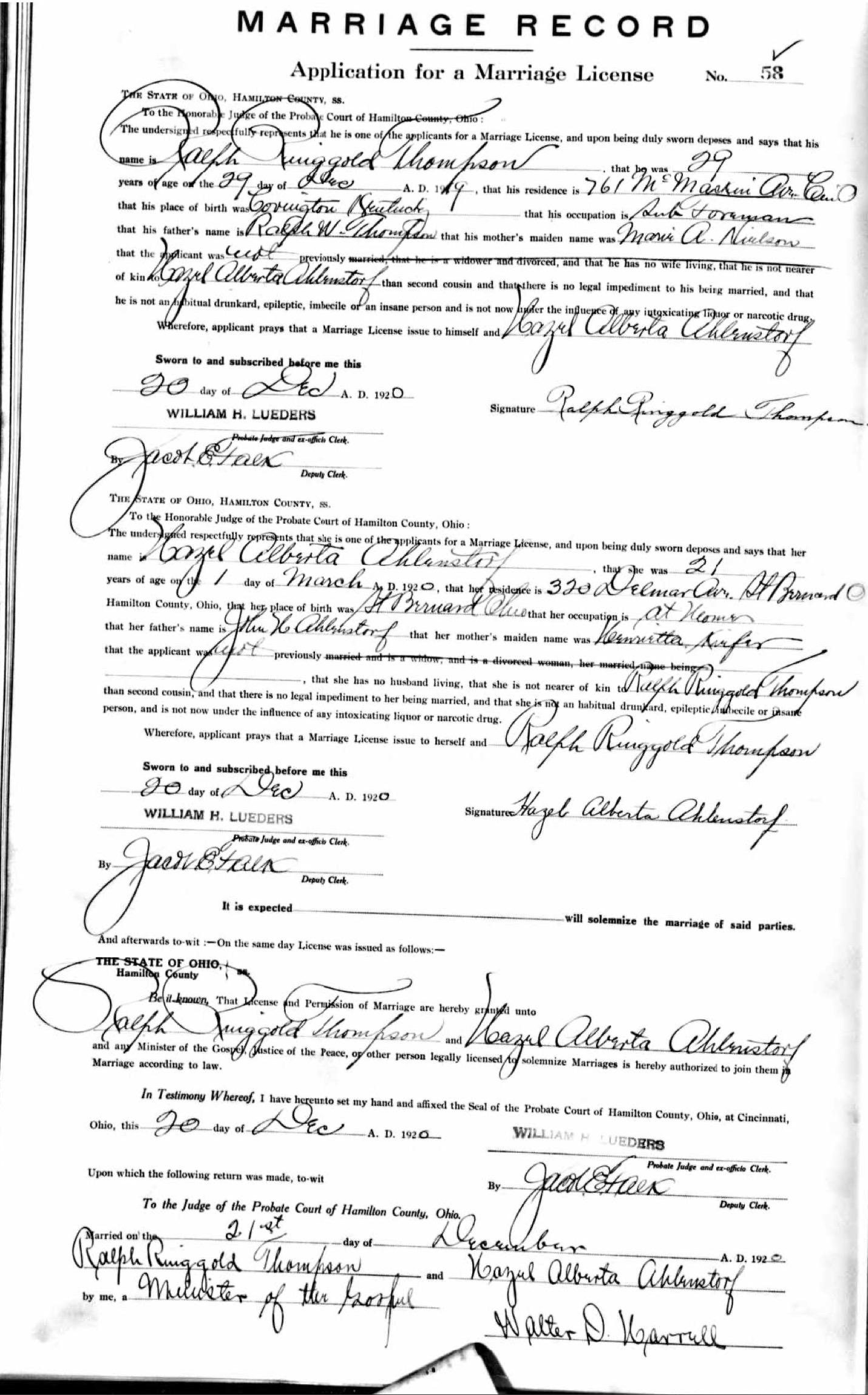 667 KB scan of the full Hamilton County marriage record. SHA256 f3c12ec4…